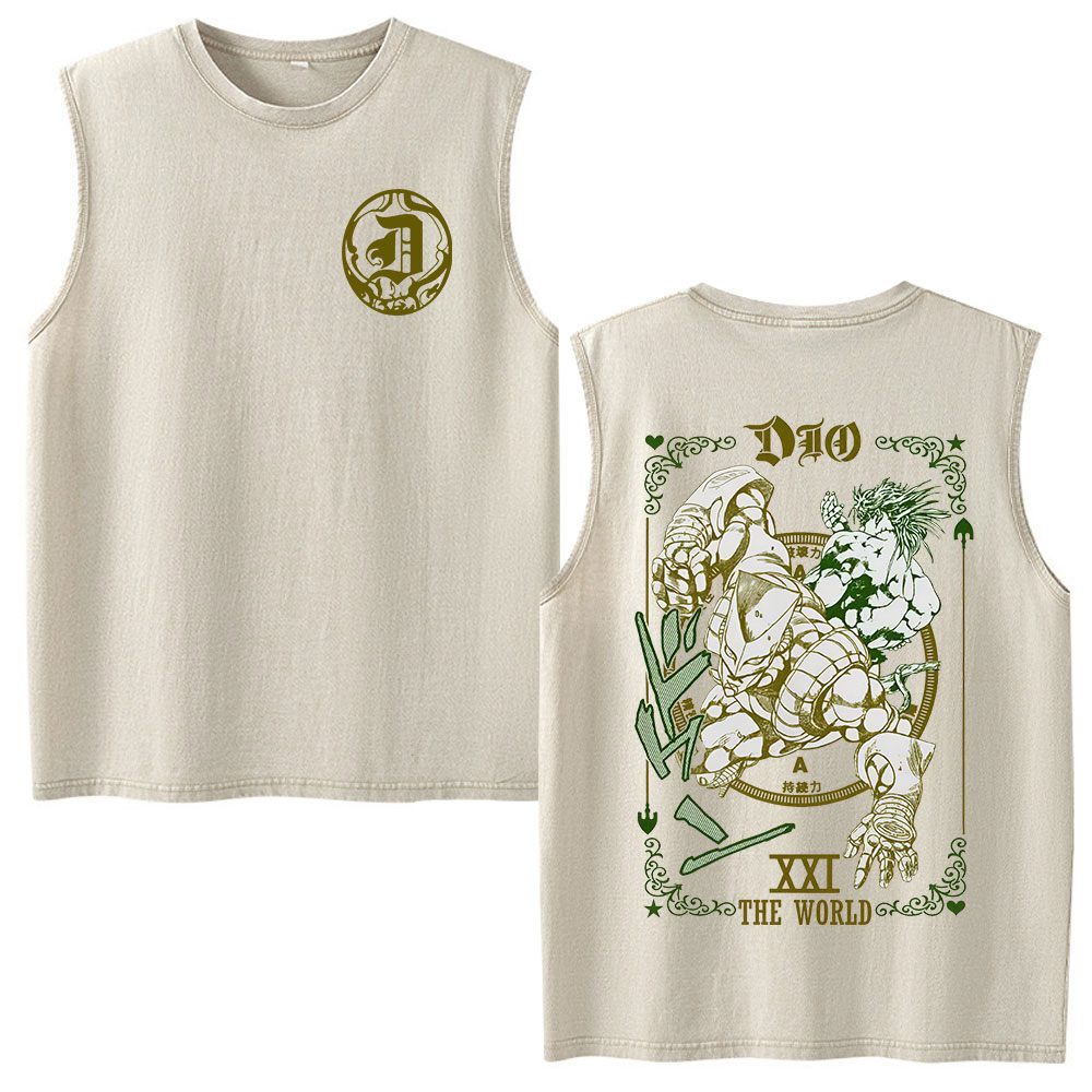 Streetwear Brand Vintage - Camisetas Sem Mangas Vintage de Anime