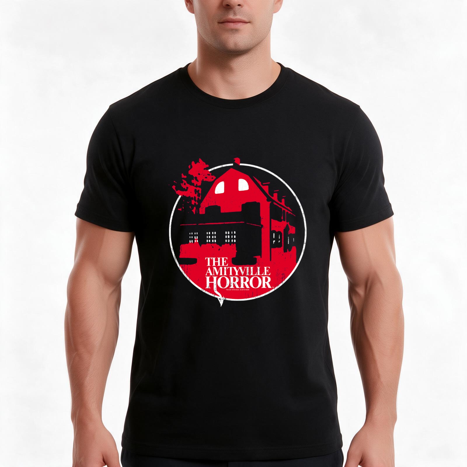 Streetwear Brand Red - Camiseta da marca Amityville Horror Red