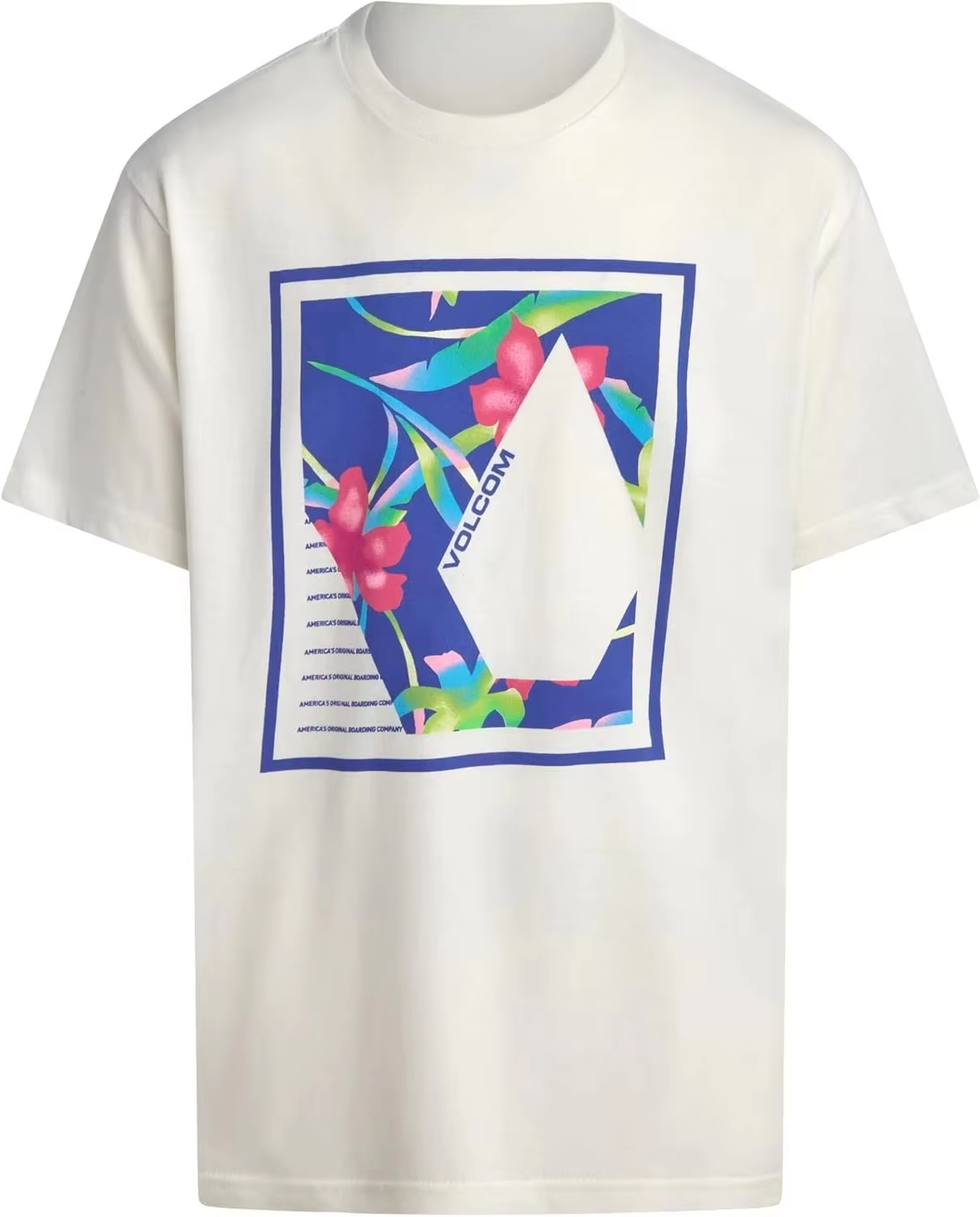 Streetwear Brand Graphics - Camiseta Volcom Tropical Plant Diamond Extreme