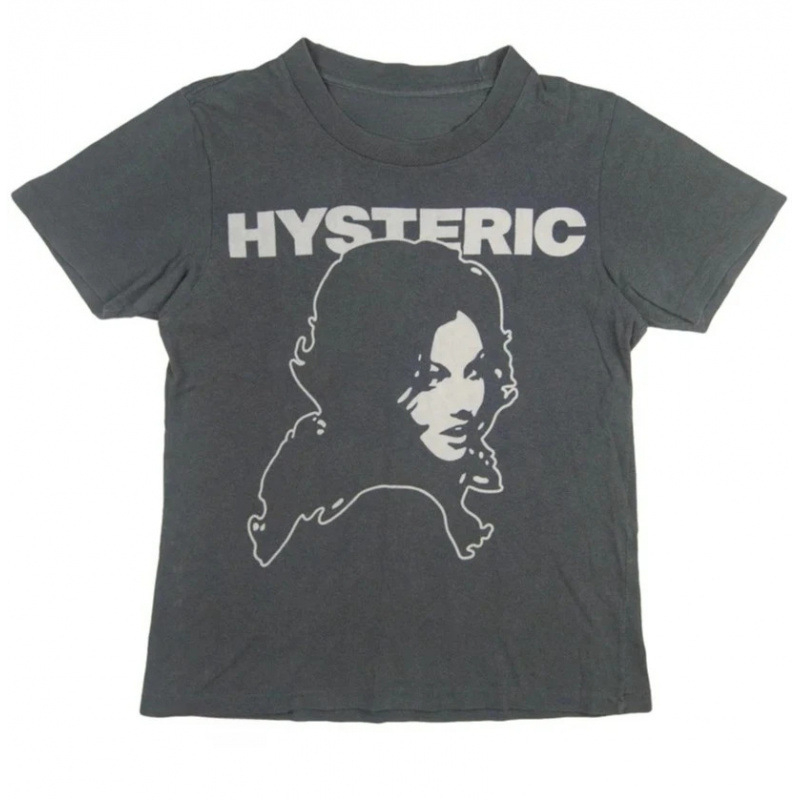 Streetwear Brand Vintage - Camiseta Vintage com Retrato de Menina,