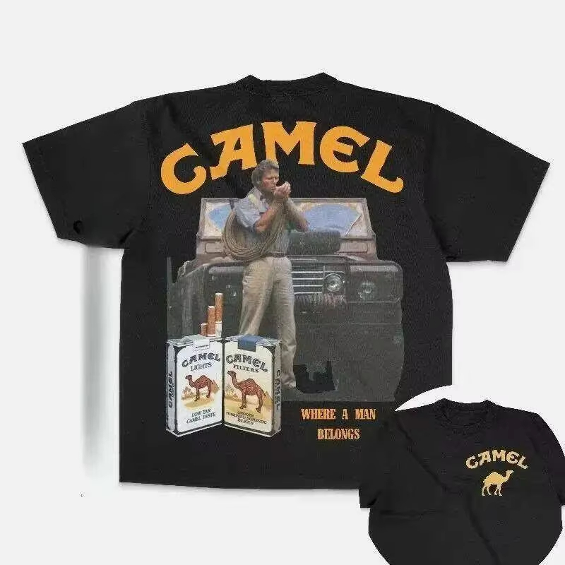 Streetwear Brand Vintage - Camiseta Clássica Vintage com Estampa de