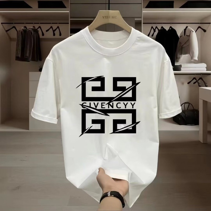 Streetwear Brand Graphics - Camiseta Masculina GIVENCY 2026 com Estampa