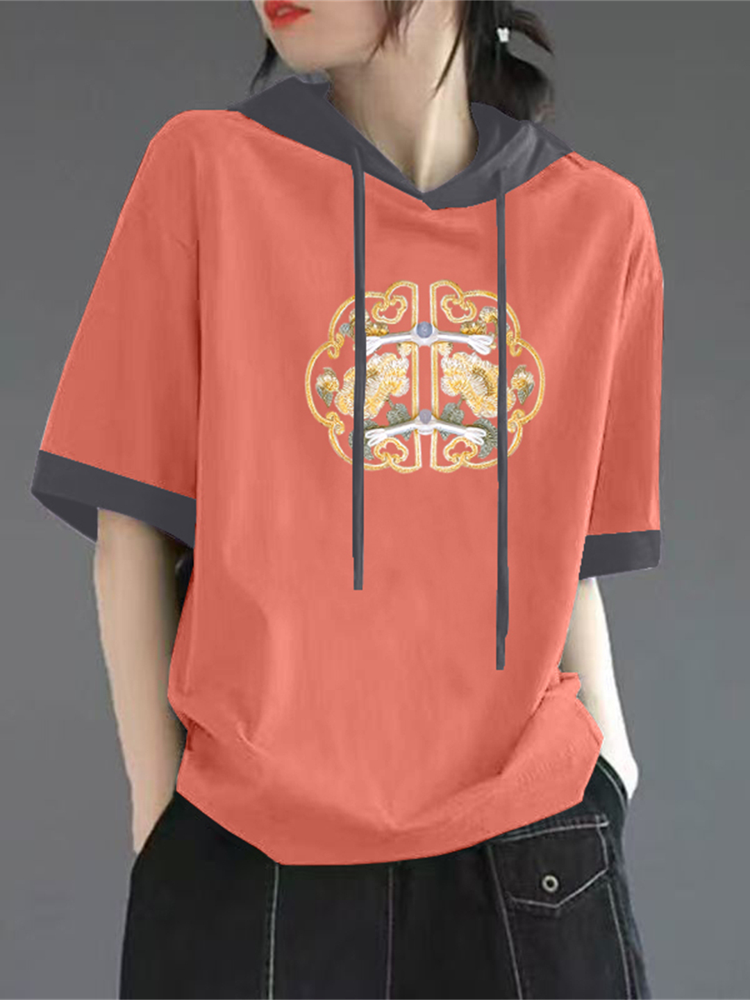 Camiseta de Algodão Puro Verme - Streetwear Brand Red avaliação e preço