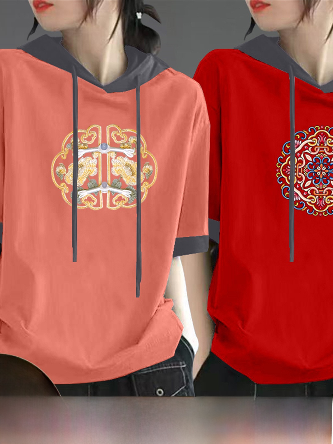 Camiseta de Algodão Puro Verme - Streetwear Brand Red avaliação e preço