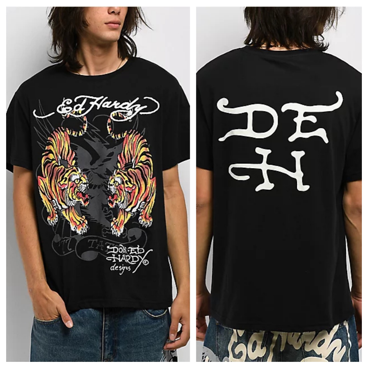 Camiseta de algodão com estamp - Streetwear Brand Graphics avaliação e preço