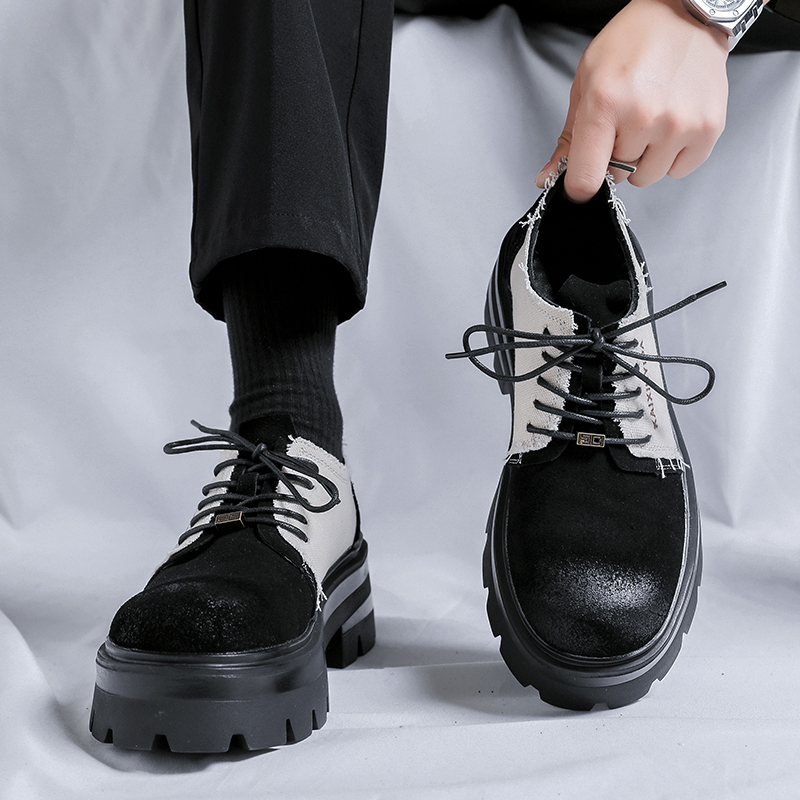 Sapatos de Couro Masculinos de - Streetwear Brand Japan avaliação e preço
