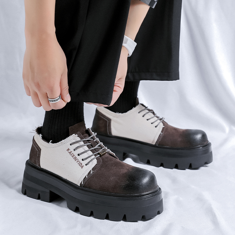 Sapatos de Couro Masculinos de - Streetwear Brand Japan avaliação e preço