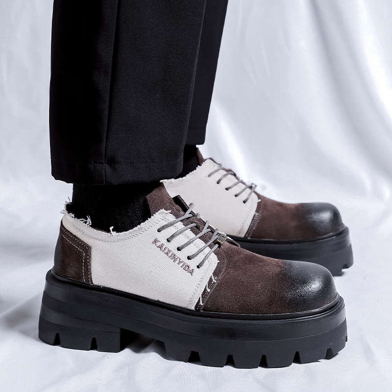 Sapatos de Couro Masculinos de - Streetwear Brand Japan avaliação e preço