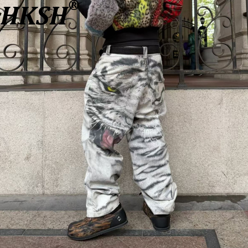 Calças Casuais Masculinas HKSH - Streetwear Brand Designs avaliação e preço