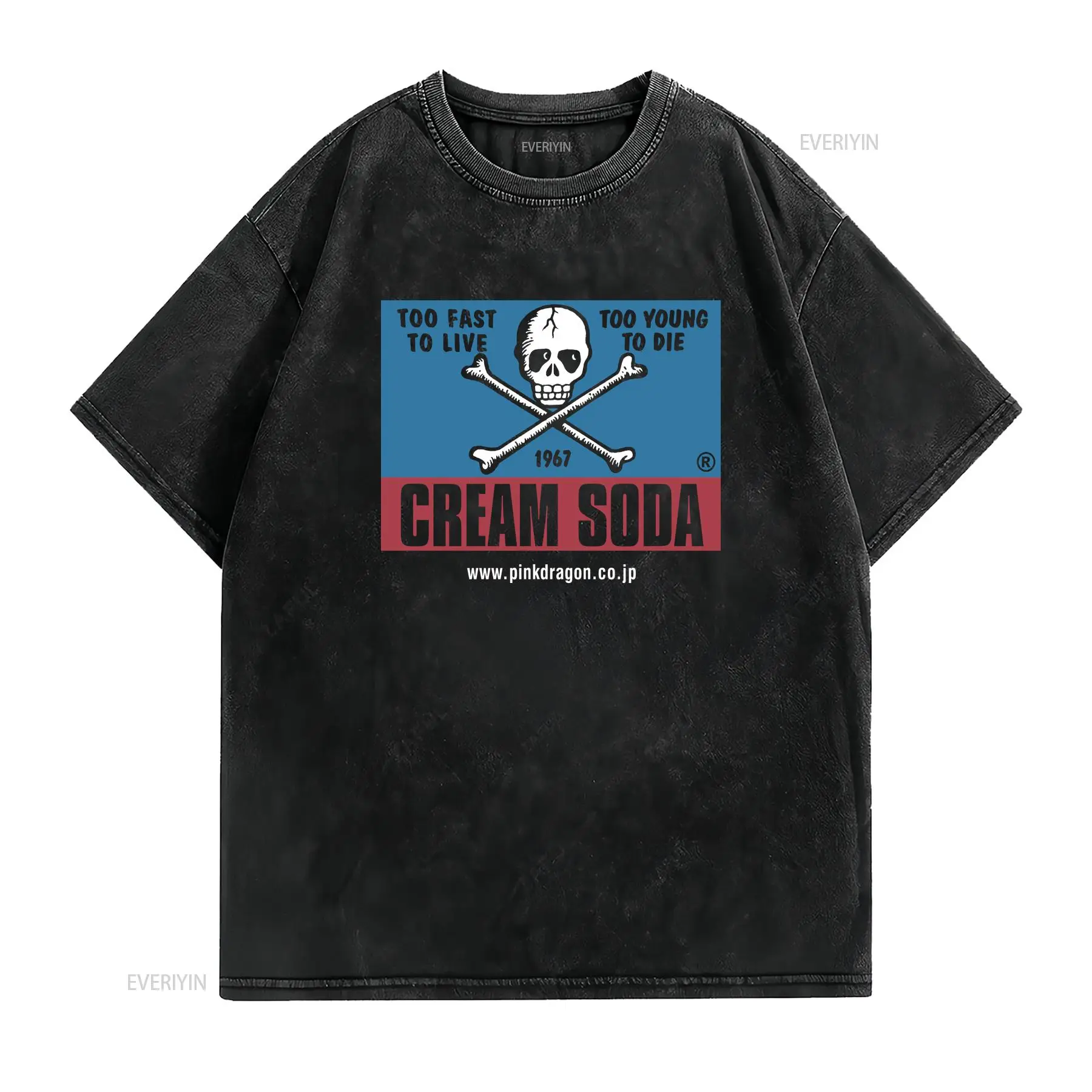 Camiseta Vintage Cream Soda Sk - Streetwear Brand Vintage avaliação e preço