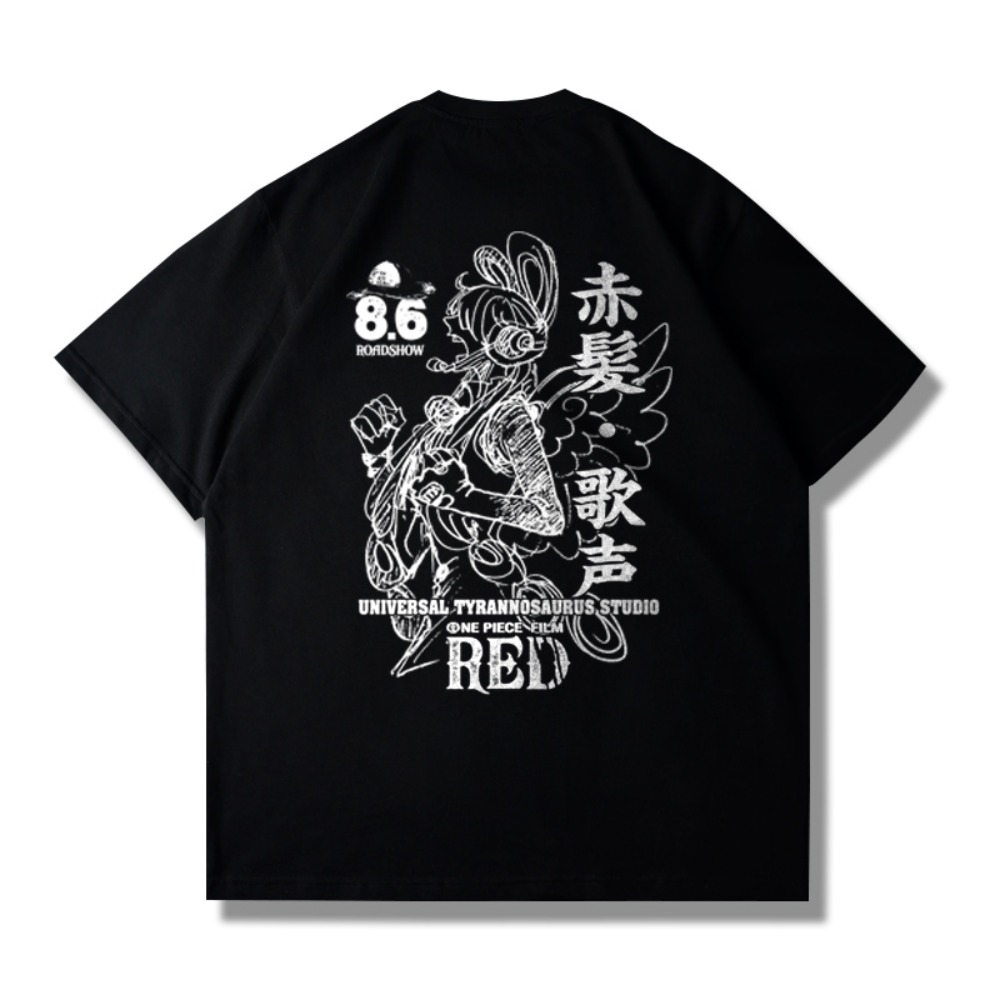 2025 uma peça vermelha gráfica - Streetwear Brand Japan avaliação e preço