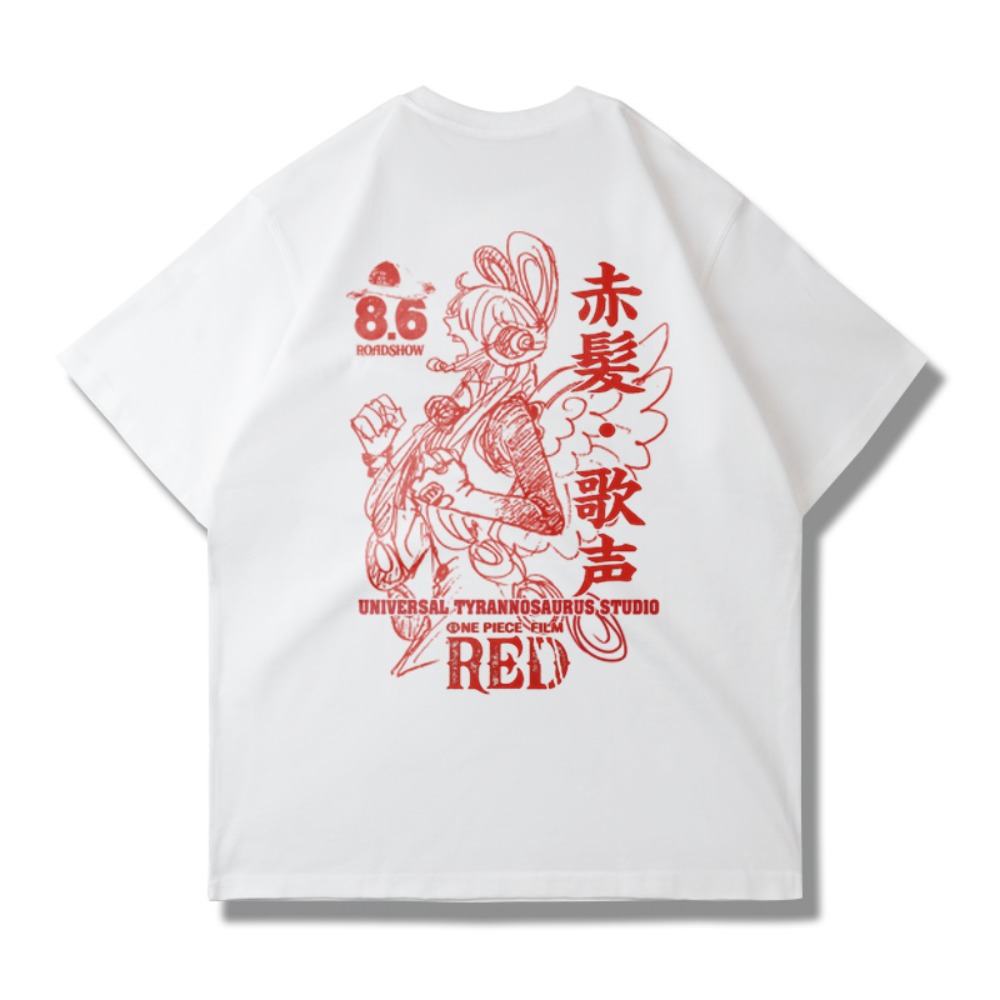 2025 uma peça vermelha gráfica - Streetwear Brand Japan avaliação e preço