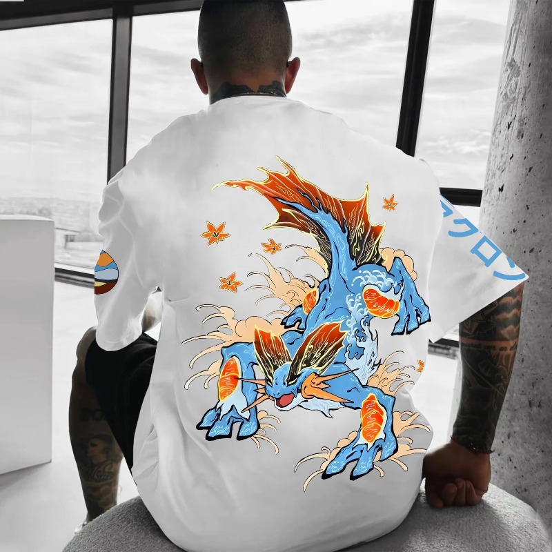 Pokémon co-branded impressão c - Streetwear Brand Japan avaliação e preço