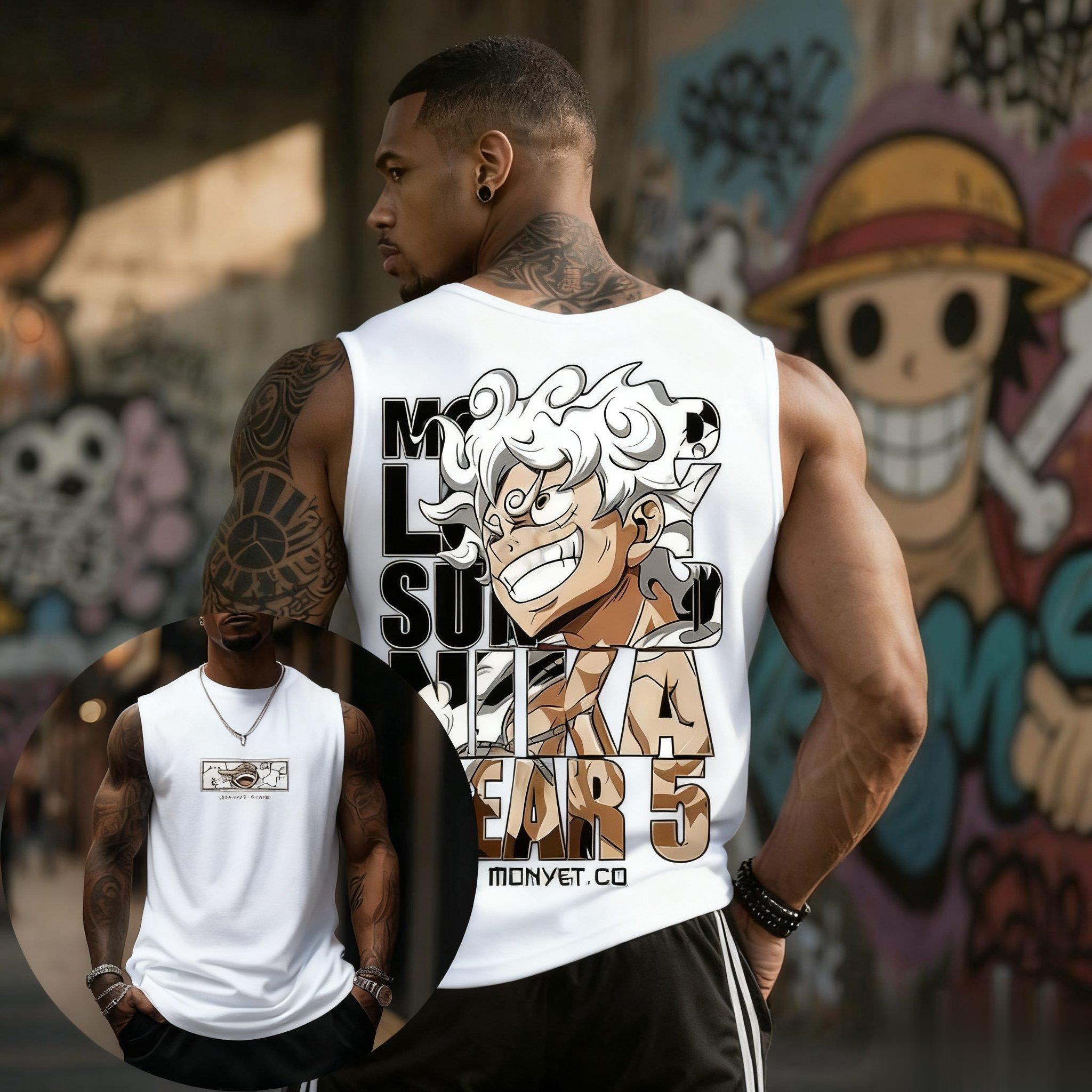 Uma peça luffy engrenagem 5 re - Streetwear Brand Japan avaliação e preço