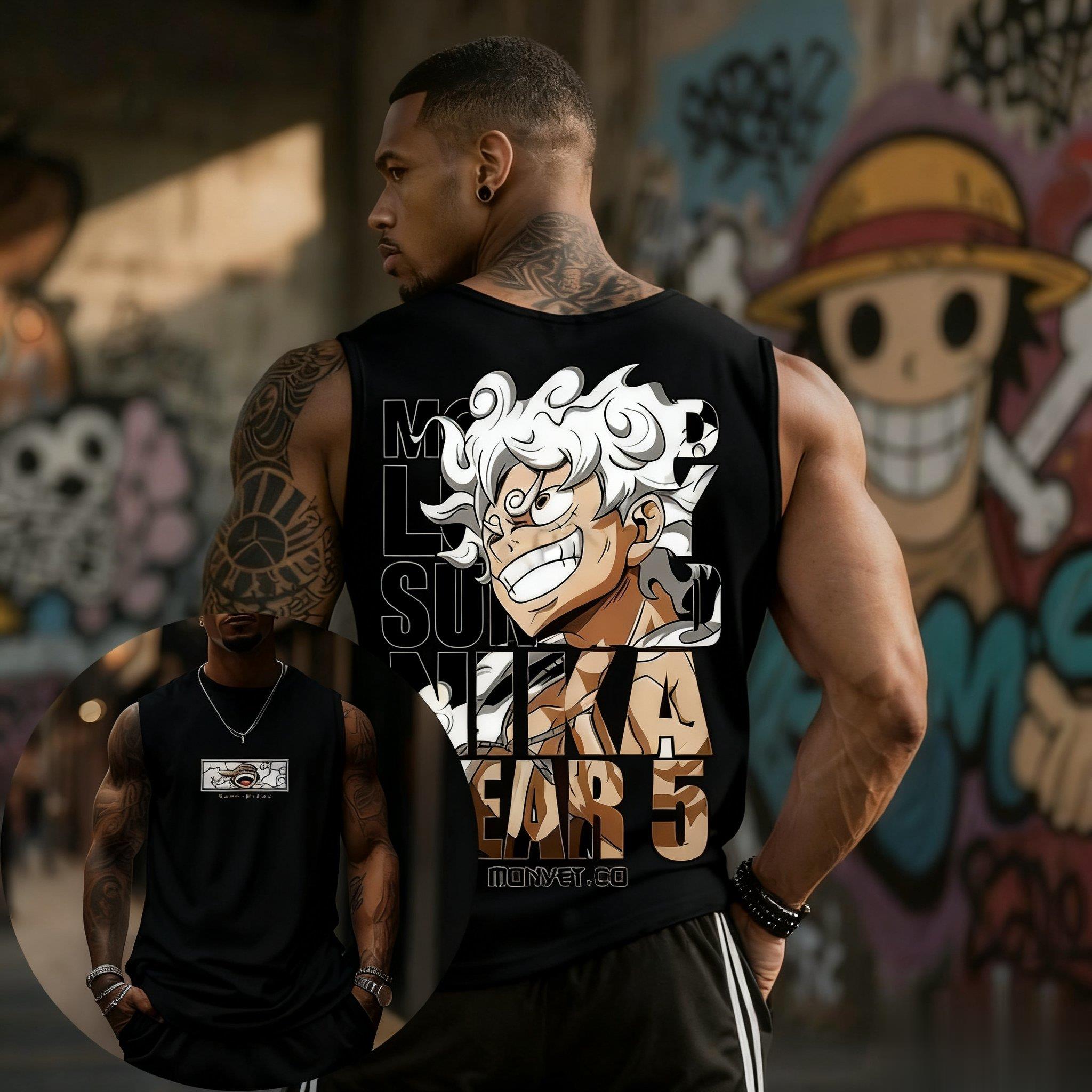 Uma peça luffy engrenagem 5 re - Streetwear Brand Japan avaliação e preço