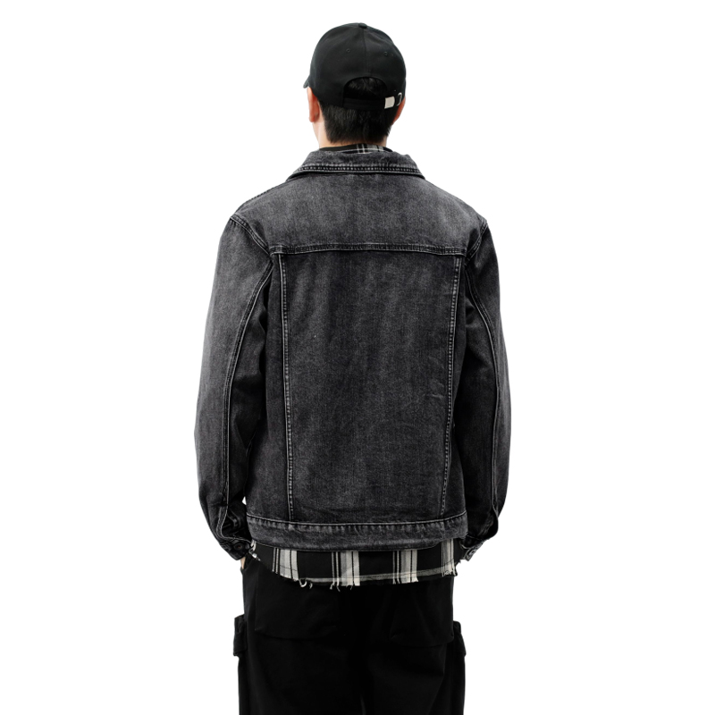 Jaqueta Jeans Masculina Cinza  - Streetwear Brand Denim avaliação e preço