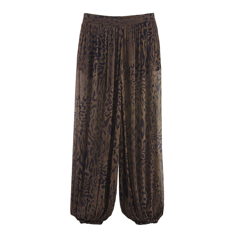Calças de leopardo vintage ove - Streetwear Brand Vintage avaliação e preço