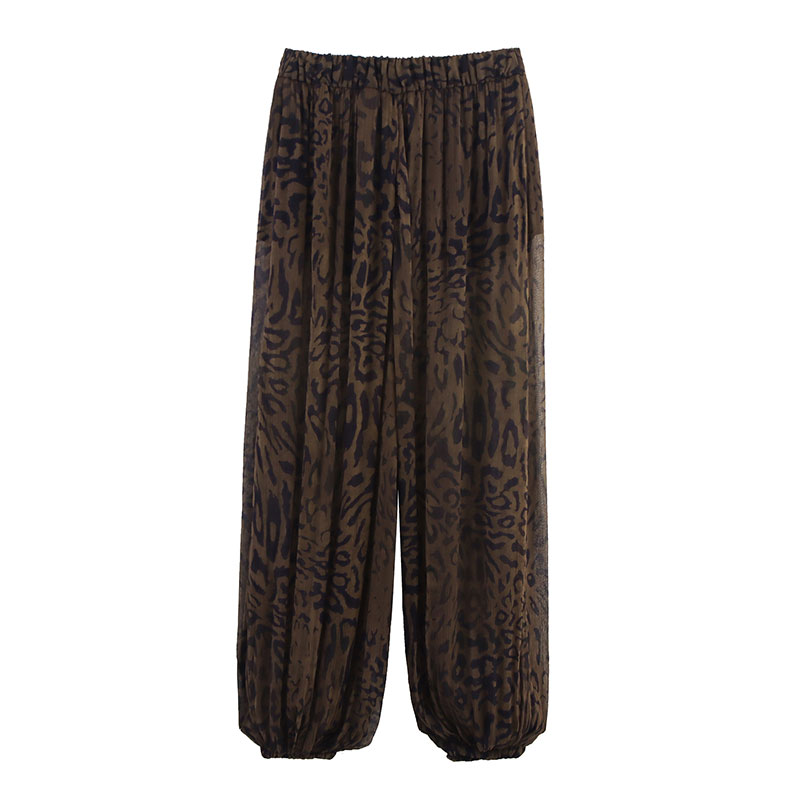 Calças de leopardo vintage ove - Streetwear Brand Vintage avaliação e preço